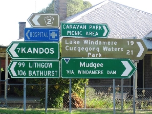 rylstone road signs